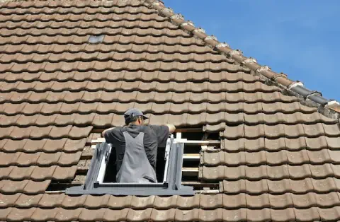Pose de velux - Distré